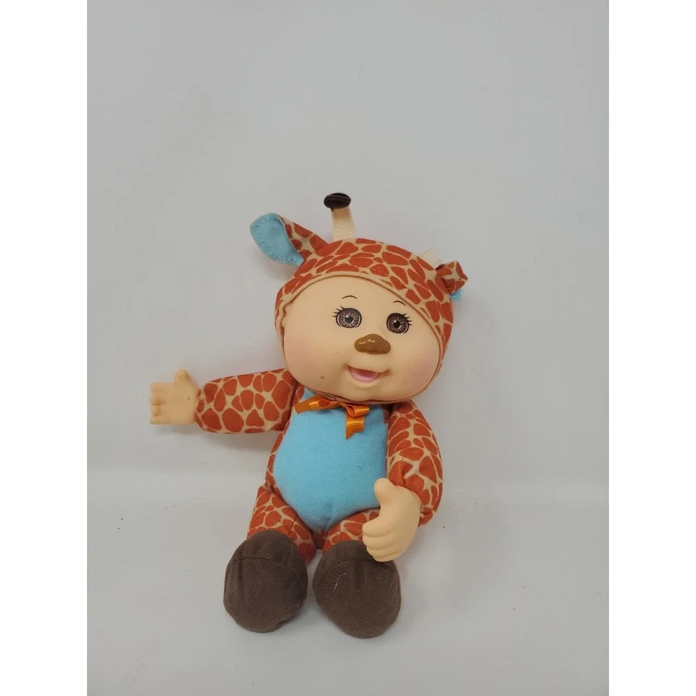 Cabbage Patch Kids Cuties Collection Safari Friends Lola Giraffe Plush Baby Doll